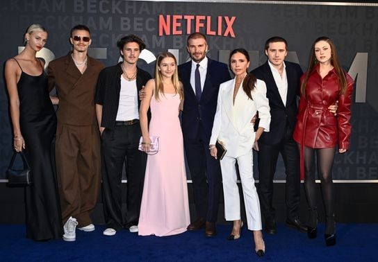 Image for story: David Beckham, Justin Timberlake and Jeff Goldblum - Stars celebrating Father's Day