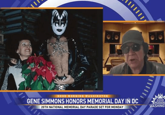 Image for story: KISS icon Gene Simmons reflects on his mother's WWII story ahead of Memorial Day Parade
