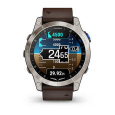 D2™ Mach 1 (Aviator Smartwatch with Oxford Brown Leather Band)