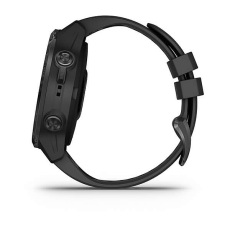 Descent™ Mk2S (Carbon Grey DLC avec bracelet en silicone noir)