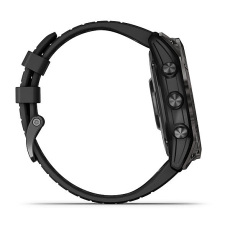epix™ Pro (Gen 2) Sapphire Edition | 51 mm (Titane avec revêtement en Carbon Gray DLC et bracelet noir)