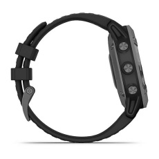 fēnix®  6 - Pro Solar Edition (Gray avec bracelet noir)