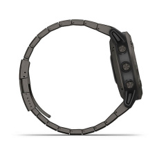 fēnix®  6 - Pro Solar Edition (Titane, Carbon Gray DLC avec bracelet Titane DLC)